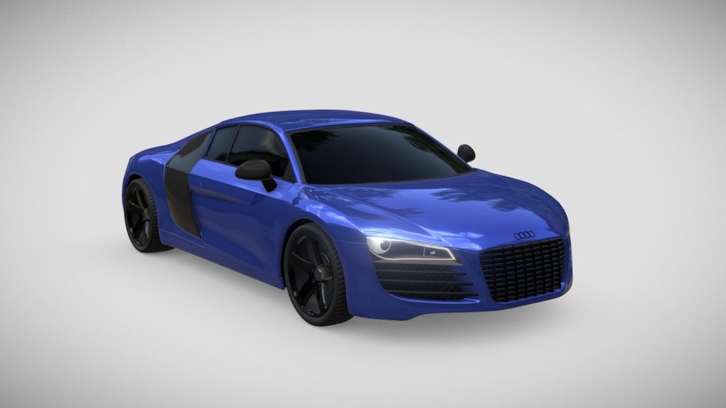 Audi R8 - 3D model by Eternal Realm (@EternalRealm) [36db9a2] - Sketchfab