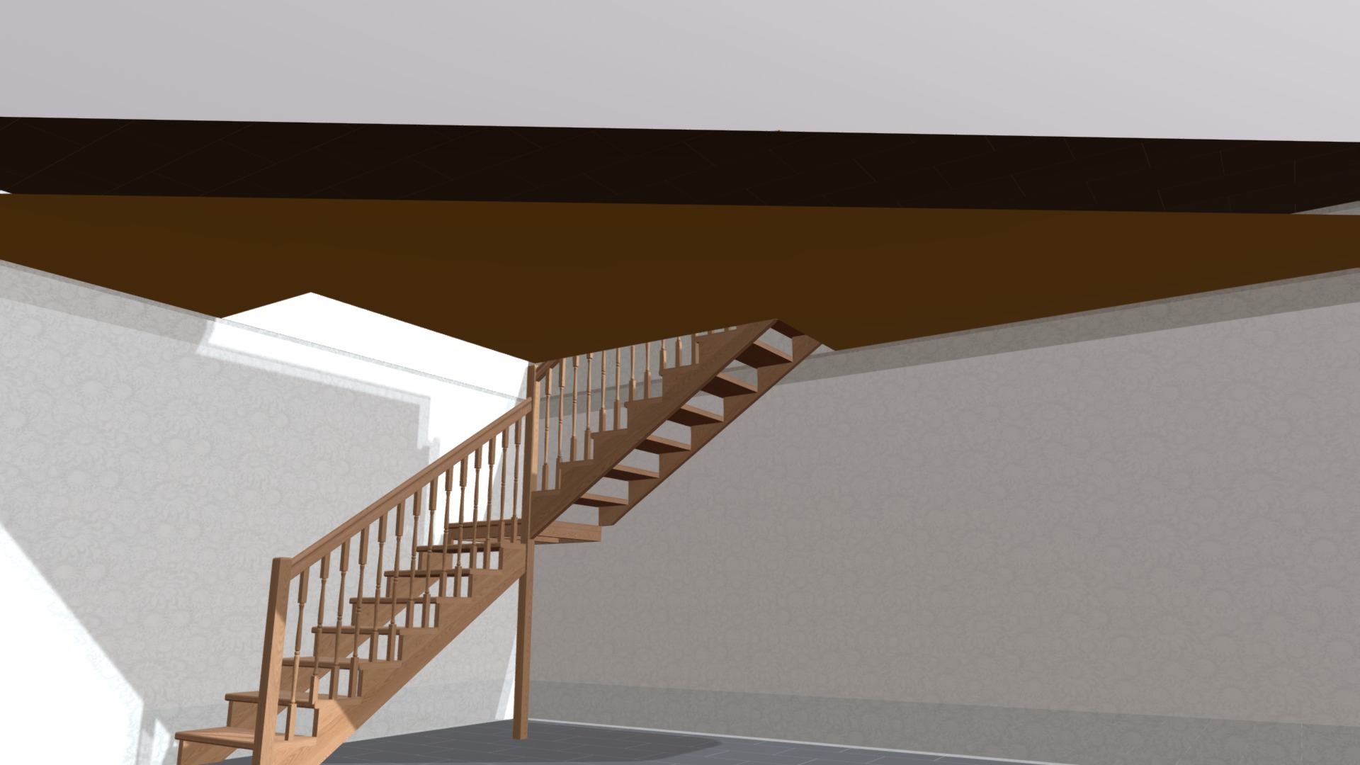 Heiki L-trepp - 3D model by Baltic Wood Partners (@balticwood) [36dc112 ...