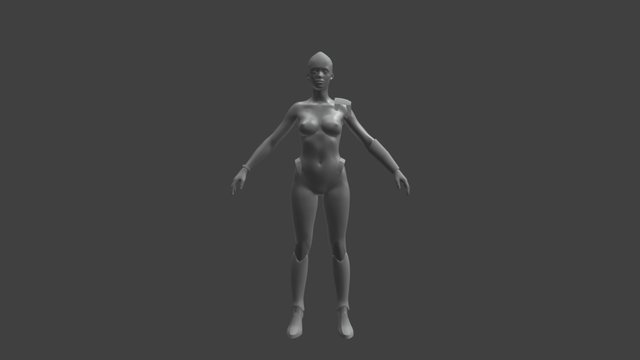 Widowmaker_C_Grayshade_v01 3D Model