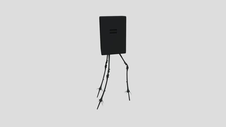 Skibidi-toilet-spider-speaker 3D Model