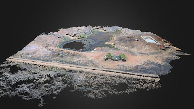 Laguna Filtered Point Cloud 3D Model