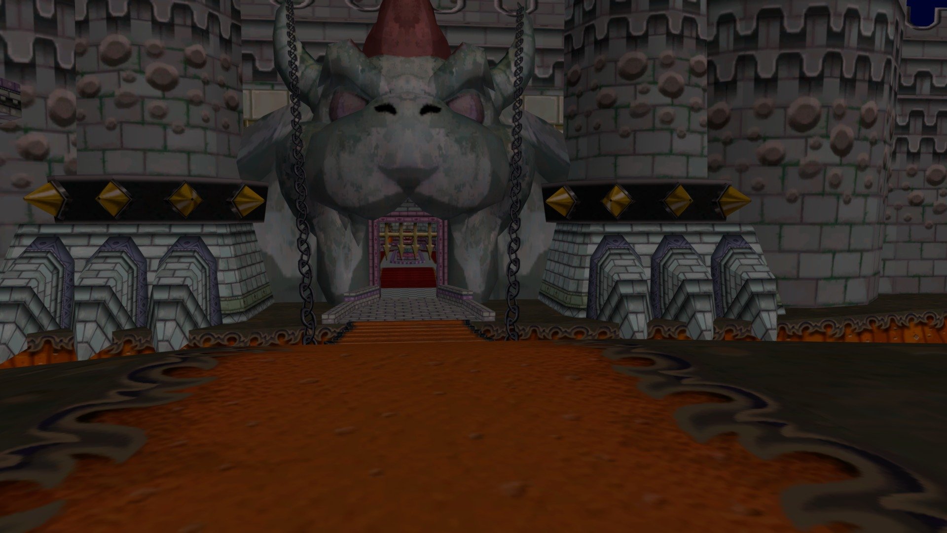 N64 Bowser Castle Download Free 3d Model By Irons3th 6935