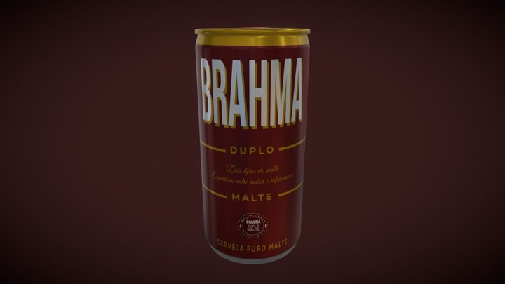 Latão da Brahma 3D Model