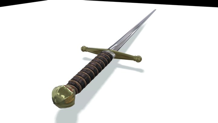 Sword from Scotland 3D Model