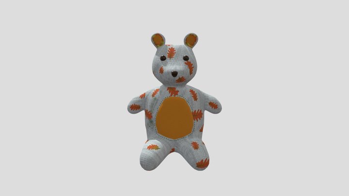 Autumn Bear 3D Model
