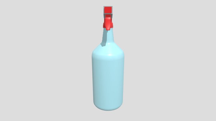 Spray Bottle 3D Model