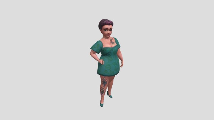 Vintage Style Girl