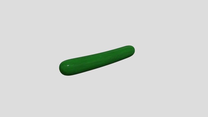 Cucumber 3D Model