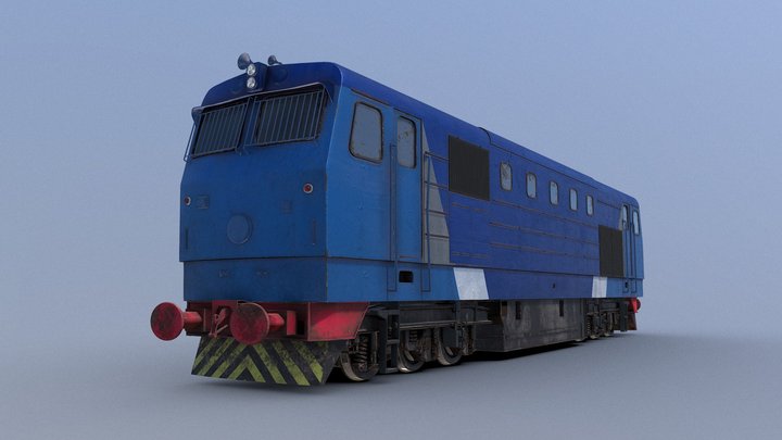Henschel AA22T BLUE 3D Model