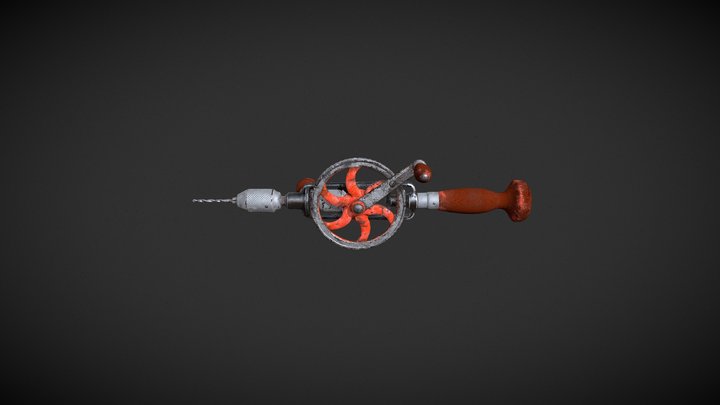 Millers Falls No. 980 Drill 3D Model