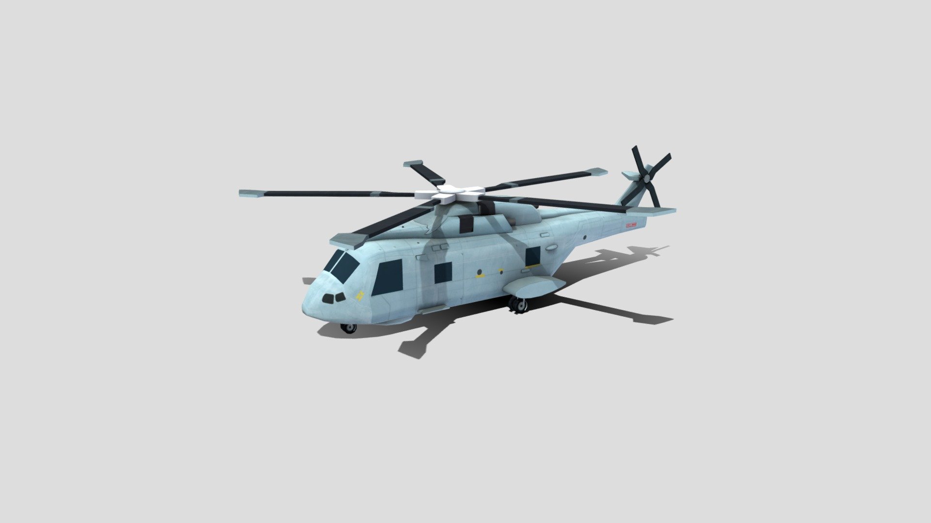 AgustaWestland AW101 Animated