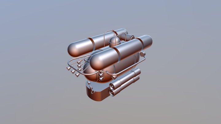 JAGO Submarine Robot 3D Model