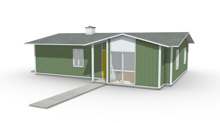 House: "Dawson" (Design 36) – Modello 3D gratuito STL