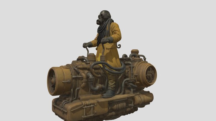 Dustwalker 3D Model