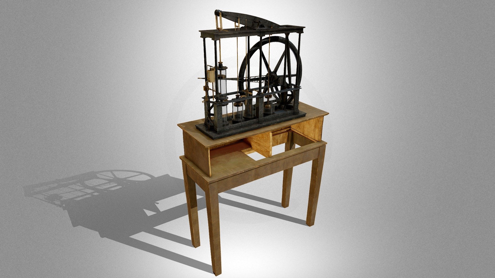 model-of-the-watt-steam-engine-with-animation-download-free-3d-model