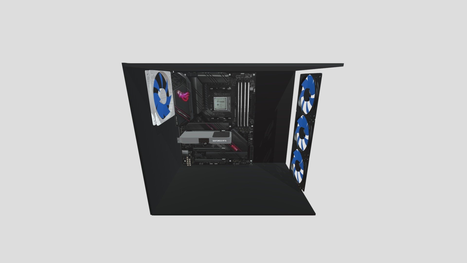 New Pc Or Computer 3d Model By Escmbd 36e5dfa Sketchfab