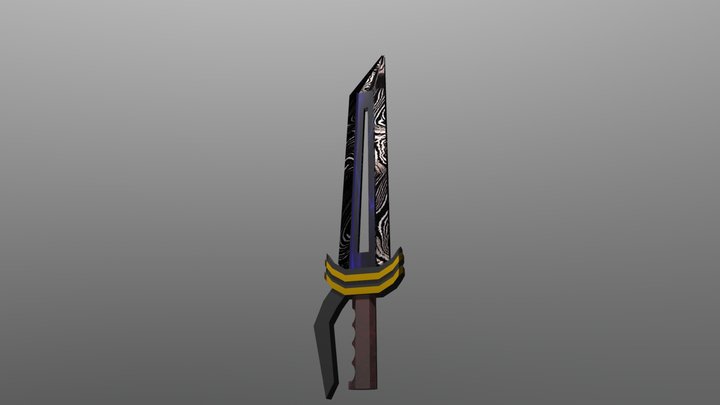 A2 Sword (sketchfab) 3D Model