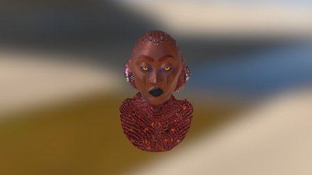 MONSTER FACE 3D Model