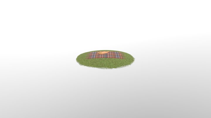 picnic scene 3D Model