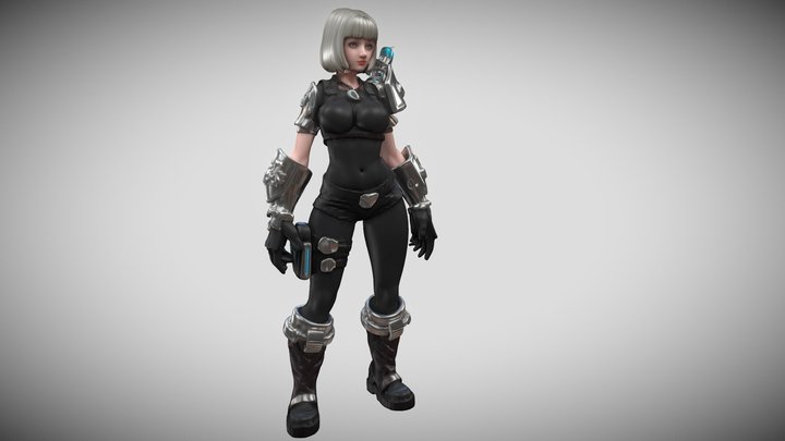 Drone Controller Soldier In Black