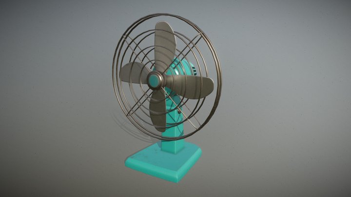 Vintage Fan 3D Model