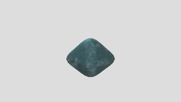 Green Crystal 3D Model