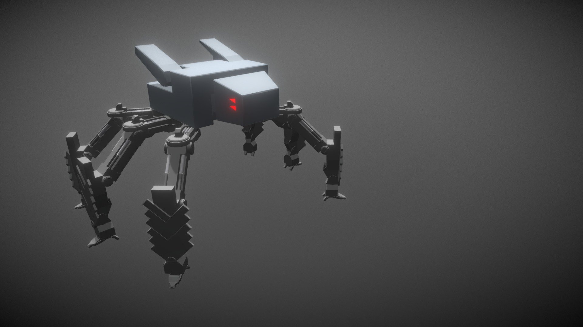 Hexapod 02 - 3D model by DIP (@DEXDEX) [36eb069] - Sketchfab