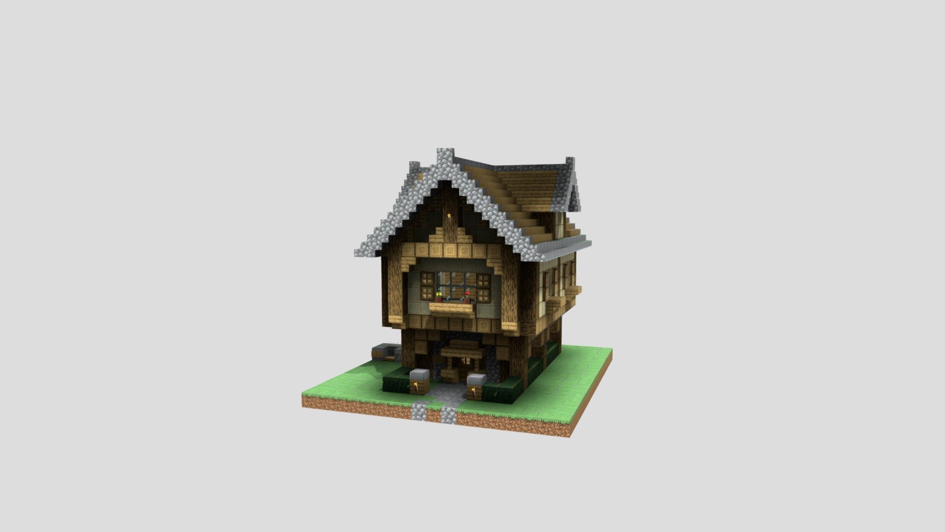 good-house - Download Free 3D model by madexc [36ecbf0] - Sketchfab