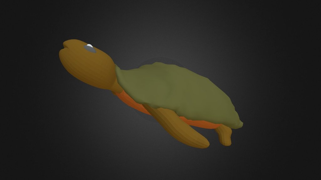Turtle (Hugo) - 3D model by CVO Vilvoorde (@cvo_vilvoorde) [36ed03e ...