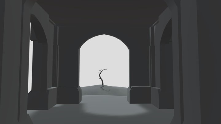 savanna_blockout 3D Model