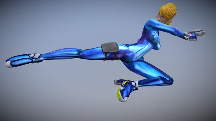 Samus Aran 3D Model