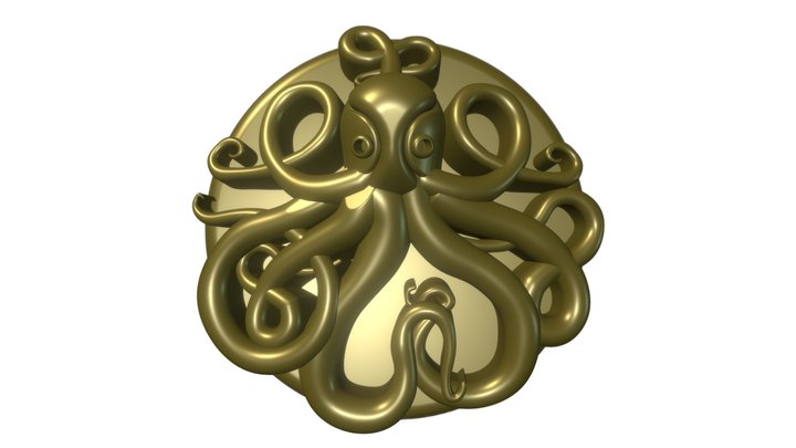 Octopus Button / Van Helsing Season 4 / Darius 3D Model