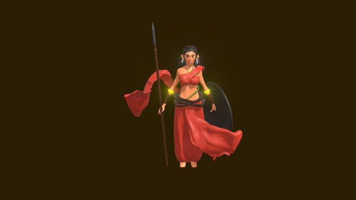 Sita- Warrior of Mithila 3D Model