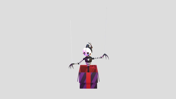 Security puppet 3D Model