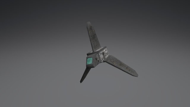 Spaceship 3D Model