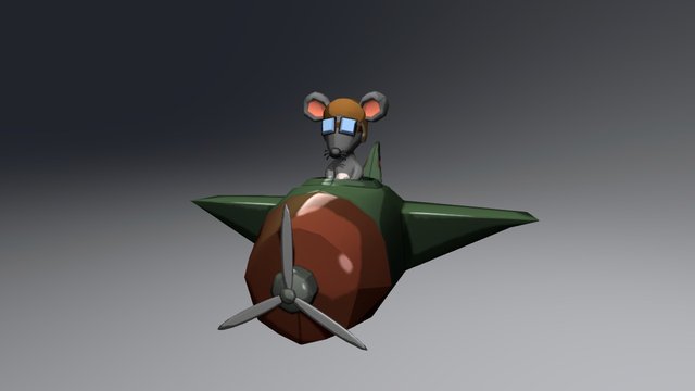 Zodiac Rat 3D Model