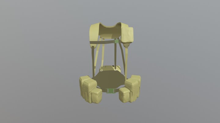 Smersh Vest AK 3D Model