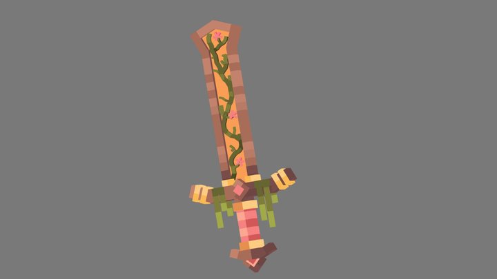 Summer Sword 3D Model