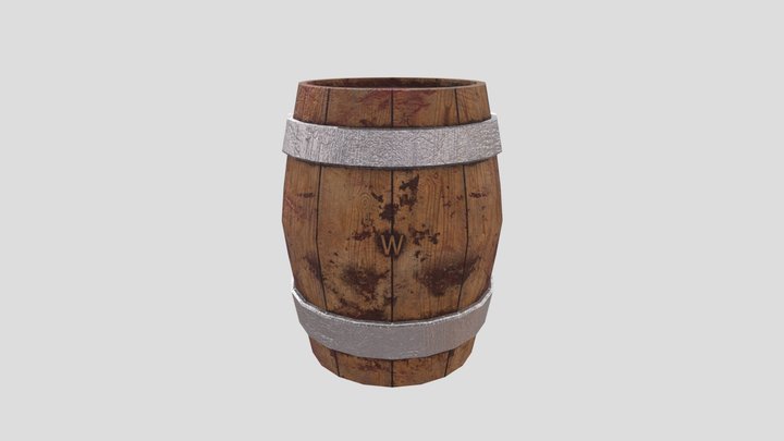 final 3D barrel 3D Model