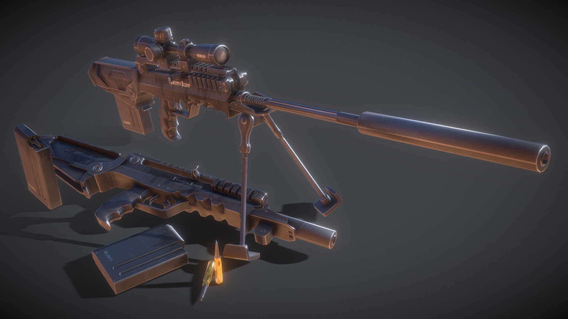 Confutatis Requiem .50 - 3D model by Gwenaël Hervé (@Gwenael_Herve ...