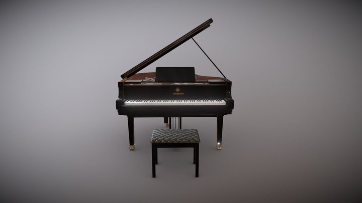 Piano test2 3D Model
