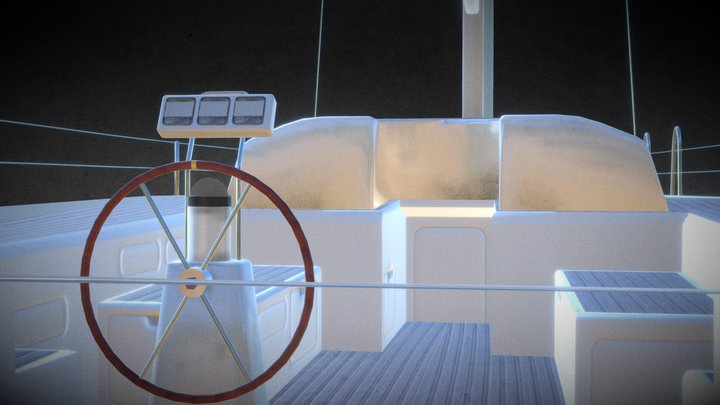 Sailboat 3D Model
