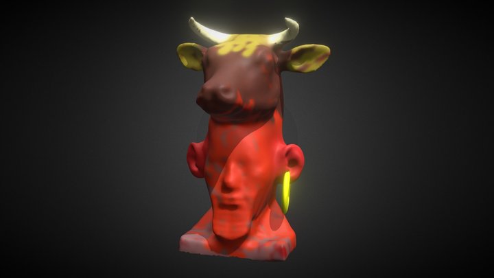 Touromen 3D Model
