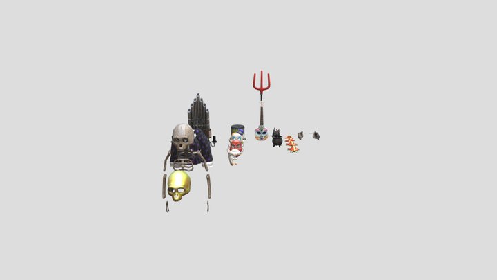 gorilla_tag_cosmetics_basement_update 3D Model