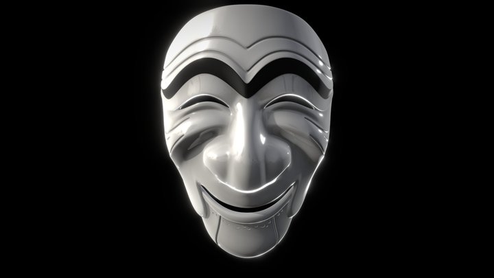 Money Heist Korea Mask Printable