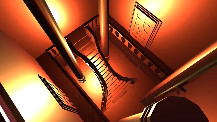 MANSION RECEPTION 3D Model