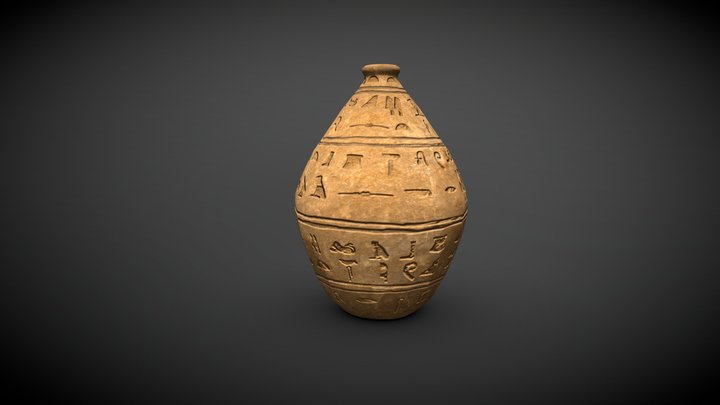 Clay_vase_02 _LOW 3D Model