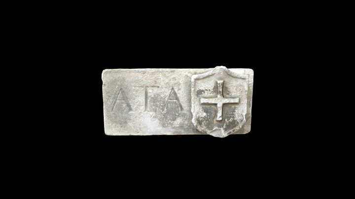 Frammento di iscrizione  Fragment of inscription 3D Model