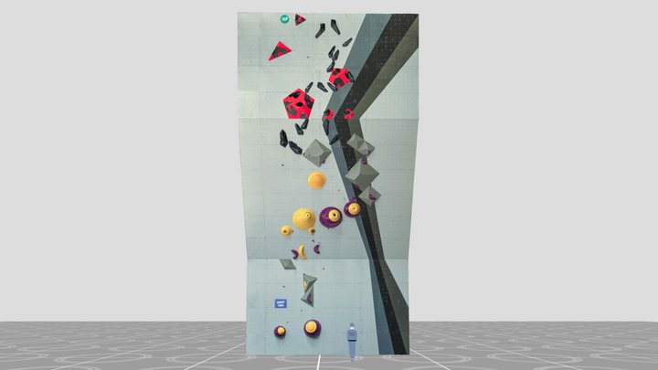 IFSC WCH Seoul 2025 Lead Final Women – Free 3D Model STL