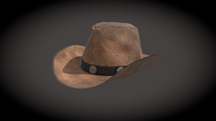 Cowboy Hat 2 3D Model